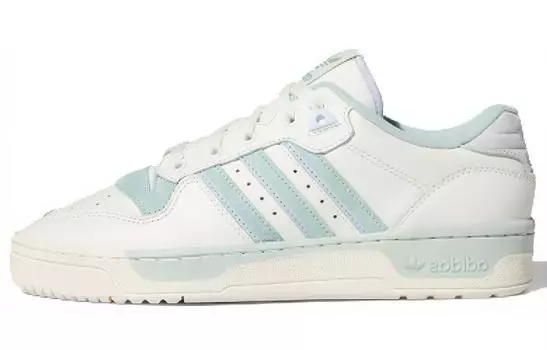 Кроссовки Adidas Originals Rivalry Skateboarding Unisex, белый/светло-голубой