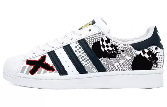 Adidas originals Superstar Series Обувь для скейтбординга унисекс, Black