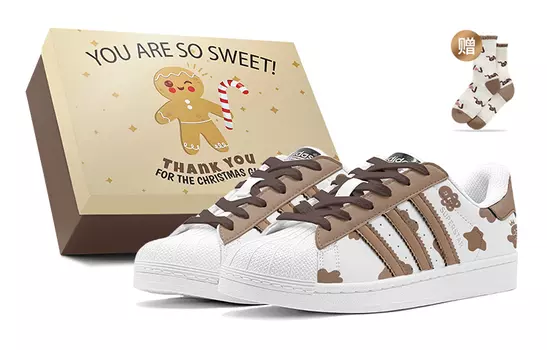 Adidas originals Superstar Series Обувь для скейтбординга унисекс, Brown