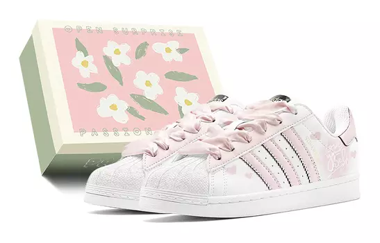 Adidas originals Superstar Series Обувь для скейтбординга унисекс, Pink