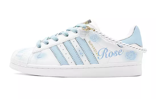 Adidas originals Superstar Series Обувь для скейтбординга унисекс, Sky Blue
