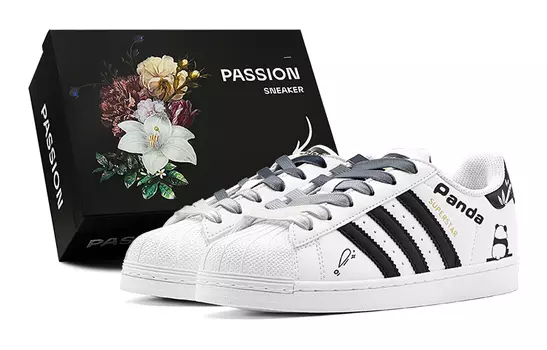 Adidas originals Superstar Series Обувь для скейтбординга унисекс, Black