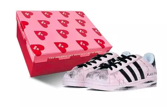 Adidas originals Superstar Series Обувь для скейтбординга унисекс, Pink