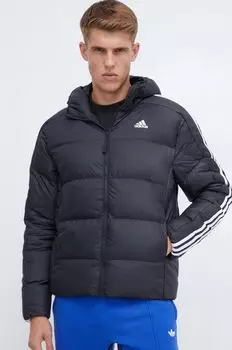 Адидас пуховик adidas, черный
