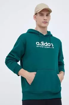 Адидас толстовка adidas, зеленый