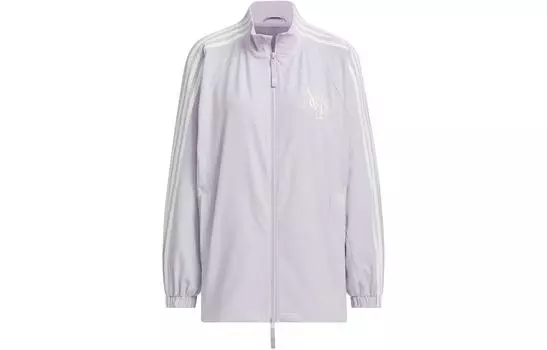 Adidas Женская куртка, Серебряный/Фиолетовый