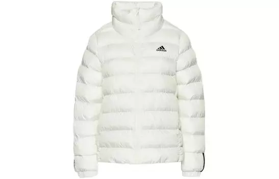 Adidas Женская стеганая куртка, Белый