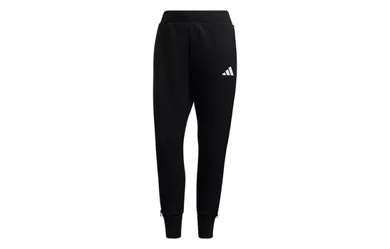 Adidas Женские трикотажные спортивные штаны, Черный