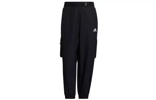Adidas Женские трикотажные спортивные штаны, Черный
