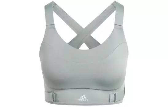 Adidas Женский топ без бретелек, Зеленый