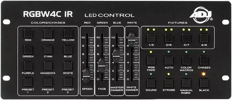 ADJ RGBW4C 32-канальный ИК-контроллер освещения DMX American DJ RGB406