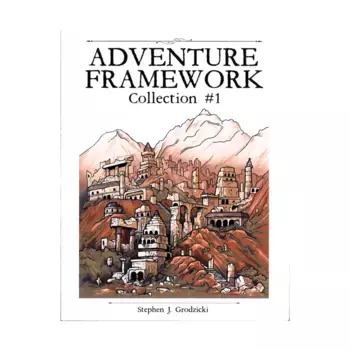 Adventure Framework Collection #1, Low Fantasy Gaming, мягкая обложка