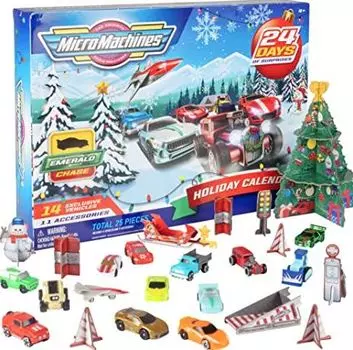 Адвент-календарь мини-автомобили Jazwares Mini Cars