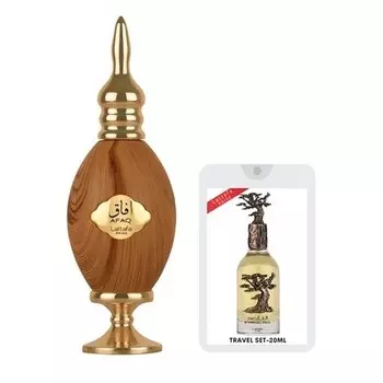 Afaq EDP Eternal Oud Experience 100 мл и дорожный набор 20 мл унисекс от Lattafa Perfumes