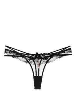 Agent Provocateur кружевные трусы-стринги Skylee, черный