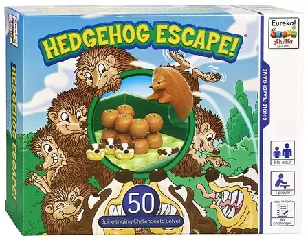 Ah!Ha Hedgehog Escape, игра-головоломка, Эврика 3D Eureka 3D