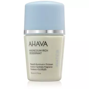 AHAVA Dead Sea Water Magnesium Rich Deodorant Шариковый дезодорант для женщин 50 мл