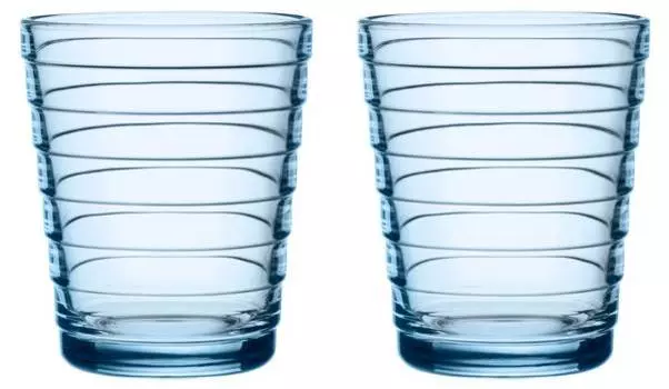 Aino aalto стаканы для воды, набор из 2 шт. Iittala, синий