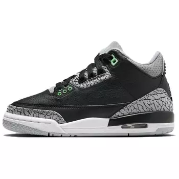 Air 3 Retro Green Glow GS, кроссовки женские Jordan