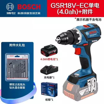 Дрель аккумуляторная Bosch GSR18V-EC, 10.8V
