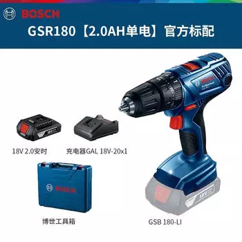 Аккумуляторная дрель-шуруповерт Bosch GSR180-Li