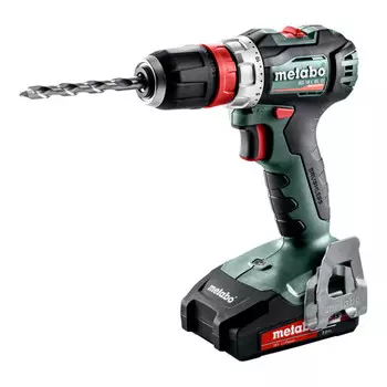 Аккумуляторная дрель-шуруповерт Metabo BS 18 L BL Q 18V 2x2Ah Li-Ion + SC 30 + metaBOX 145