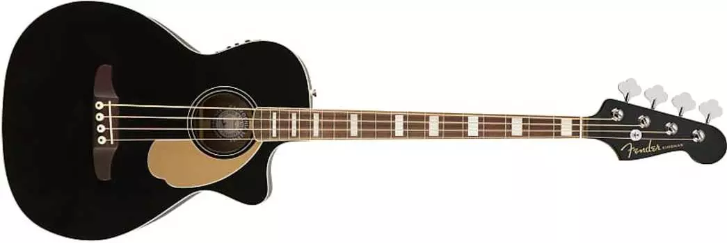 Акустическая бас-гитара Fender 097-0743-106 Kingman, черная