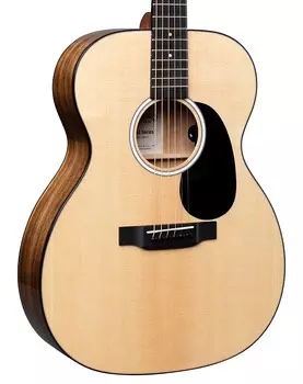 Акустическая гитара 2023 Martin 000-12E, Solid Spruce Top with Koa Fine Veneer Back & Sides, Gig Bag & Free Shipping!