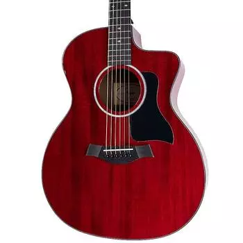 Акустическая гитара 2023 Taylor Limited Edition 224ce Deluxe Grand Auditorium Lutz/Maple Trans Red