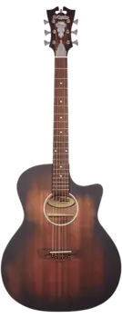 Акустическая гитара D'Angelico Premier Gramercy LS Grand Auditorium 2021 Aged Mahogany