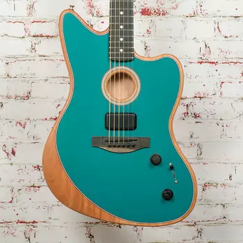 Акустическая гитара Fender American Acoustasonic Jazzmaster Ocean Turquoise