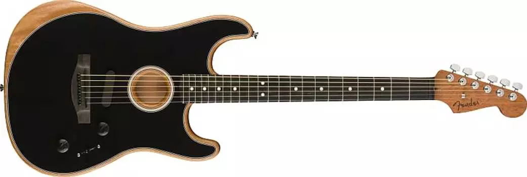 Акустическая гитара Fender American Acoustasonic Stratocaster- Black