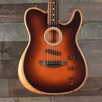 Акустическая гитара Fender American Acoustasonic Telecaster Sunburst w/Premium Gig Bag