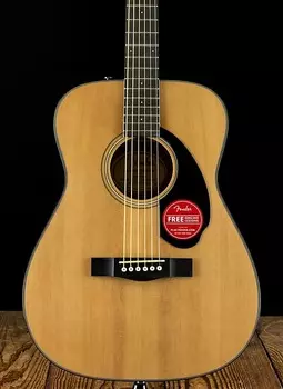 Акустическая гитара Fender CD-60S Dreadnought Pack V2 - Natural