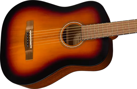 Акустическая гитара Fender FA-15 3/4 Size Steel-String Acoustic Guitar Sunburst with Gig Bag