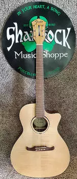 Акустическая гитара Fender FA-345CE Auditorium Acoustic-Electric Guitar, Walnut Fingerboard, Natural