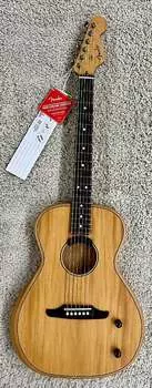 Акустическая гитара Fender Highway Series Acoustic Electric Mahogany Parlor Performance Guitar w/Bag