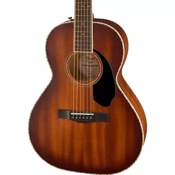 Акустическая гитара Fender PS-220E Parlor Acoustic Guitar - Aged Cognac Burst