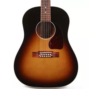 Акустическая гитара Gibson J-45 Standard 12-String Acoustic-Electric Vintage Sunburst