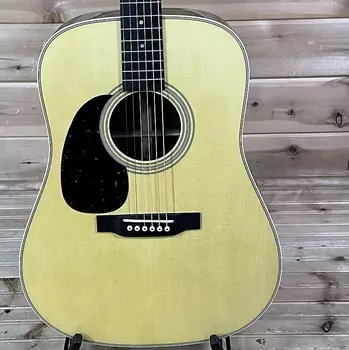 Акустическая гитара Martin D-28 Left Handed Acoustic Guitar - Natural