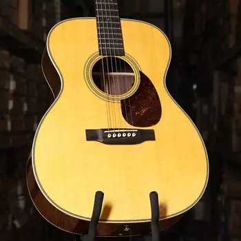 Акустическая гитара Martin OM-28E Standard Orchestra Model Acoustic-Electric Guitar 2023 - Aged Toner