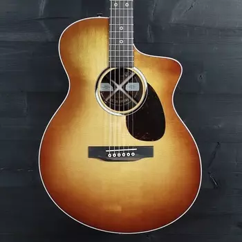 Акустическая гитара Martin SC-13E Special Burst - Ziricote w/ Deluxe Soft Case