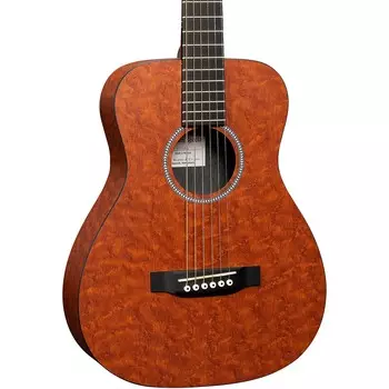 Акустическая гитара Martin Special Birdseye HPL X Series LX Little Martin, коньяк