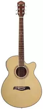 Акустическая гитара Oscar Schmidt Model OG10CEN Natural Gloss Finish Acoustic Electric Guitar - NEW