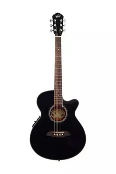 Акустическая гитара Oscar Schmidt OG8CEB Cutaway Folk Acoustic Electric Guitar Black