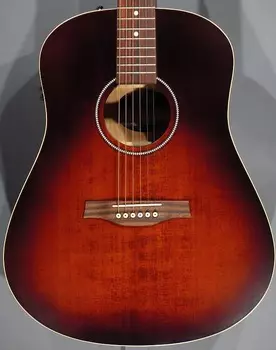 Акустическая гитара Seagull S6 Original EQ 2021 Burnt Umber