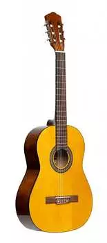 Акустическая гитара STAGG SCL50 NAT PACK 4/4 CLASSICAL GUITAR NATURAL W/GIGBAG AND CLIP TUNER