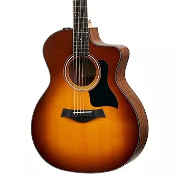 Акустическая гитара Taylor 114CE-SB Sunburst Grand Auditorium Acoustic Electric Guitar w/ Gig Bag