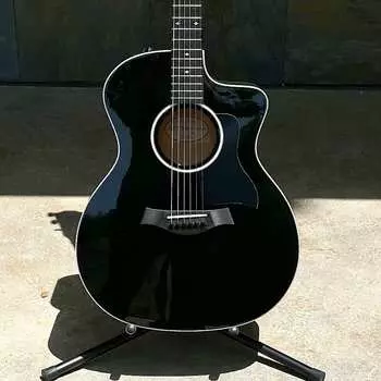 Акустическая гитара Taylor 214ce Black Deluxe