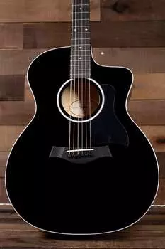 Акустическая гитара Taylor 214ce Deluxe, Black